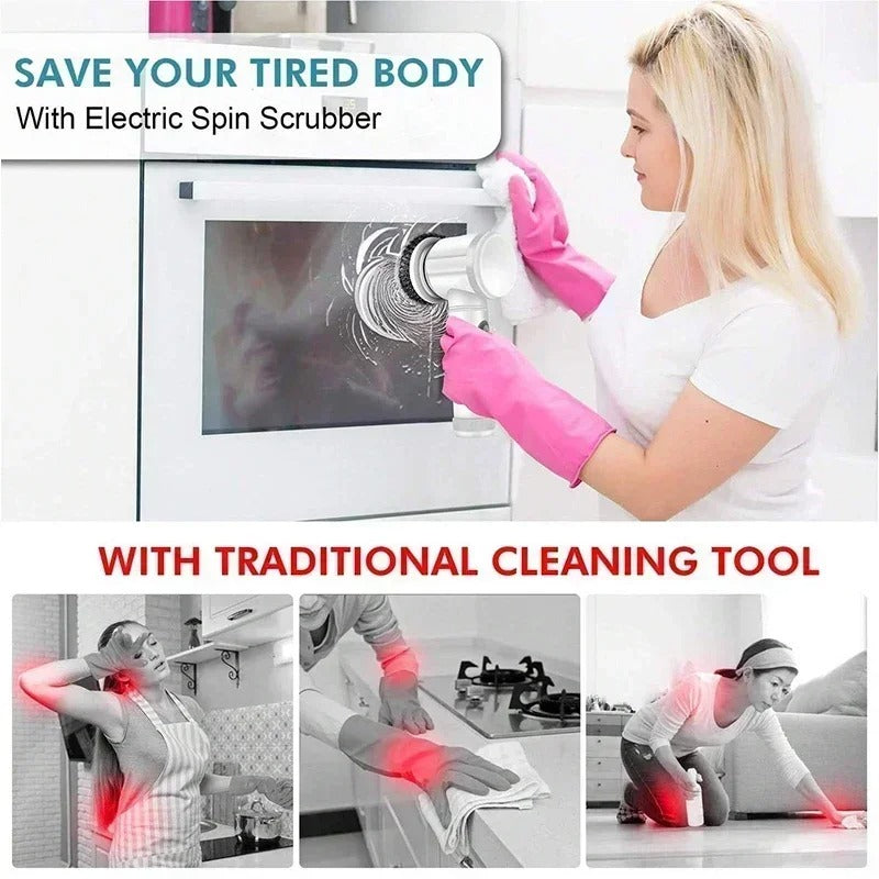 Rechargeable Cleaning Brush